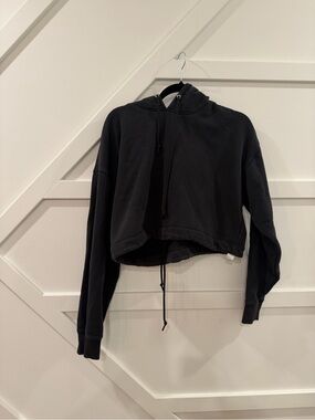 Good American Crop Hoodie